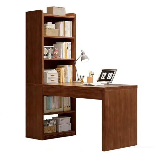 学習机本棚付き 一生紀 学習机4点セット 学習デスク 本棚 ワゴン ブックスタンド 勉強